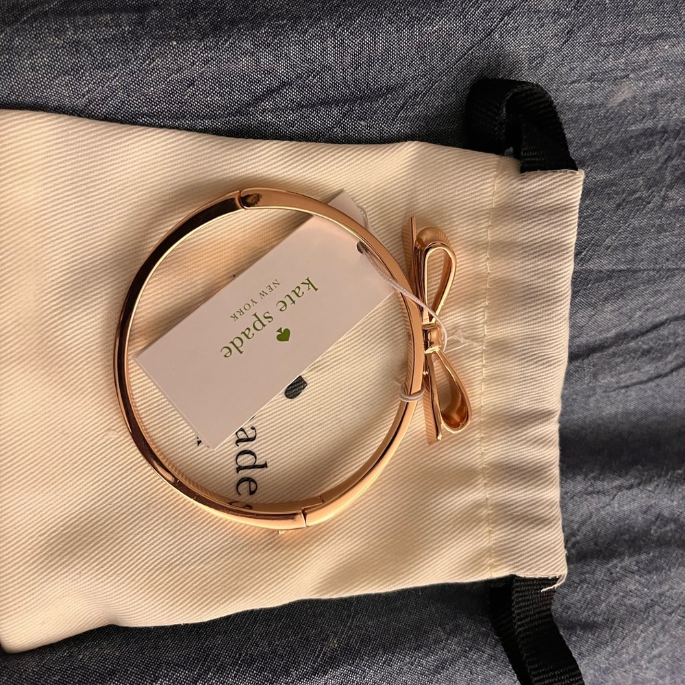 Kate spade rose gold bracelet